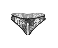 Sexy Thongs Panties Open Crotch G-string Crotchless Underwear Cute Night Lace Baby Panties price