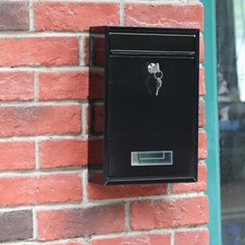 Large Metal Parcel Delivery Box Package Letter Post Drop Box Mail Box Lockable Letterbox price