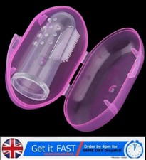 Baby Silicone Finger Toothbrush Soft Teether with Case Gum Tongue Massage Brush Baby Gum Brush price