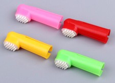 Pet Dog Cat Clean Teeth Gum Protective Finger Toothbrush Puppy Dental Care Brush Baby Gum Brush price