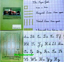 Exercise Book French Style (S) Ruled Notebook Learning And Improve Handwriting Handwriting Notebook price