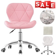 New Office Chair Computer PC Desk 360° Swivel Chair Adjustable Lift Leather UK Office Chair price