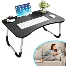 Lap Desk Laptop Bed Desk Laptop Stand Folding Laptop Bed Table w/ Reading Holder Multi Work Desk price