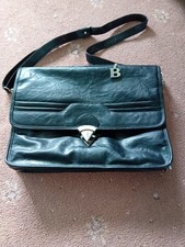 Bulaggi Women's Briefcase Shoulder Bag Black Leather Excellent Women's Briefcase price