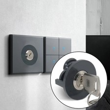 Lockable Socket Set With Key For Power Outlet Security and Child Safety Outlet Safety Lock price