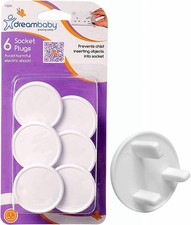 Dreambaby Electric Outlet Socket Covers - Baby Home Safety Plug Protector Guard Outlet Safety Lock price