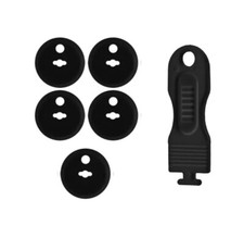 5 Socket Cover + Child Safety Lock Key Universal Outlet Covers Outlet Safety Lock price