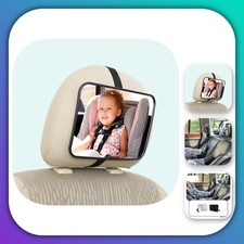 Car Baby Mirror RearSeat Safety View Adjustable WideAngle BackSeat Child Monitor Baby Monitoring Mirror price