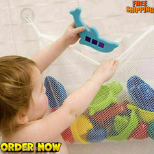 Bath Toy Storage Net Baby Bathroom Organiser Toddler Toy Tidy Mesh Holder Large Baby Bath Net price