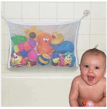 Large Kids Baby Bath Toy Tidy Organiser Mesh Net Storage Bag Holder Bathroom Baby Bath Net price