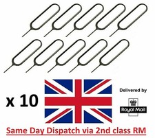 10 X Sim Card Tray Removal Pin Tool for iPhone iPad Samsung Mobile Phone Tablets Mobile Phone Repair Kit price