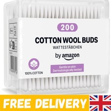 Bulk Cotton Swabs 200 Count - Soft, Dual End, Eco-Friendly, for Ear, Eye, Makeup Baby Cotton Swabs price