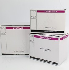 Quality Sterile Gauze Swabs. Non Woven 4 Ply.  First Aid & Wound Care. Baby Cotton Swabs price