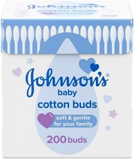 100% Pure Cotton Swabs - 200 Count Soft Buds for Sensitive Skin, Plastic-Free Baby Cotton Swabs price