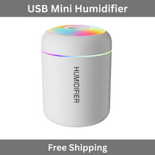 Mini USB Air Humidifier Aroma Diffuser Essential Oil Cool Mist Purifier Home Car Air Purifiers - Humidifiers price