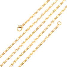 ❤ 12x GOLD PLATED Twisted Curb NECKLACES Chain 16"/18"/20"/22"/24" Wholesale❤ Gold Necklace price