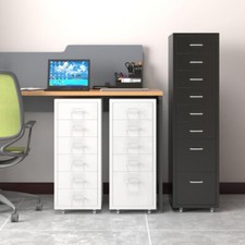 Office Filing Cabinet Mobile Under Desk File Storage Cupboard 3-10 Drawers UnitS Metal Filing Cabinet price