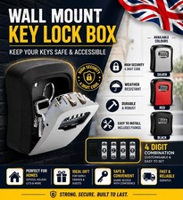 Wall Mounted Key Safe 4 Digit Combination Key Safe Door Security Key Lock Box Key Box price