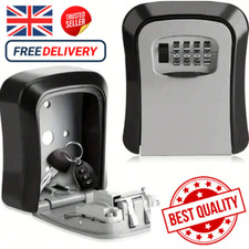 High Security Wall Mounted Key Safe 4 Digit Combination Code Lock Storage Box UK Key Box price