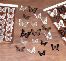 6x 3D Butterfly Wall Stickers Home Decor Room Decoration Sticker Bedroom Ceiling Baby Door Ornament price