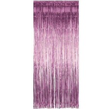 Baby Pink Foil Door Curtain | Elegant Party Decoration & Birthday Wall Bunting Baby Door Ornament price
