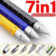 7-in-1 Multifunction Pen Stylus Ballpoint Screwdriver Ruler Level Tool Multi-Function Pen price