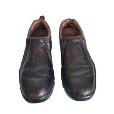 Roper Men's Performance Ostrich Print Leather Slip On Loafers Shoes Size 11.5 Men's Classic Shoes price