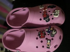 2 pairs NWT Crocs Men's Classic Clog Authentic Shoe Pink, Men's Size 11 Men's Classic Shoes price