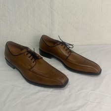 Men's Maverick Brown Leather Lace Up Loafers Shoes Size 11 Men's Classic Shoes price
