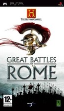 The History Channel: Great Battles of Rome (PSP) PEGI 12+ Strategy: Combat PSP Games price