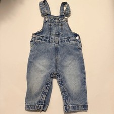 Primark Cares Baby Denim Dungarees Overalls Light Wash Blue 3-6 Months Unisex Baby Overalls price