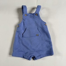 Mayoral Newborn Baby Boy Blue Romper Overalls Dungarees Fleece 2-4Months 65cm Baby Overalls price