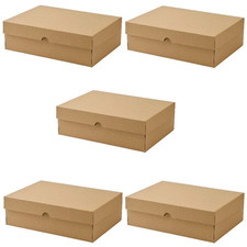 5x IKEA Strong Cardboard Storage Boxes With Lid ARCHIVE A4 Stackable Storage Box Archive Box price