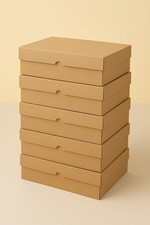 5x IKEA Strong Cardboard Storage Boxes with Lid ARCHIVE A4 Stackable Storage Box Archive Box price