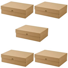 5x IKEA Strong Cardboard Storage Boxes With Lid ARCHIVE A4 Stackable Storage Box Archive Box price