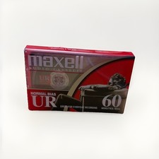 Maxell UR60 Audio Cassette Tapes - 60 Minute, Normal Bias Cassette & Storage Products price
