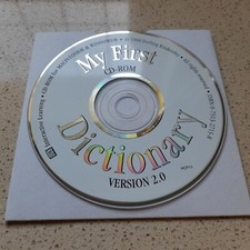 My First Dictionary Version 2.0 - 1998 CD Rom. Dorling Kindersley. Disc Only. Dictionaries & Translation Software price