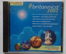 Encyclopaedia Britannica 2002 Expanded DVD Windows Version - New Sealed Dictionaries & Translation Software price