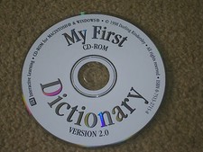 My First Dictionary Version 2.0 - 1998 CD Rom Dictionaries & Translation Software price
