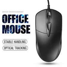 Wired Mouse For PC Laptop Computer Wheel-Black USB Optical Wired Mouse Scroll Gaming Mouse price