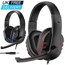Gaming Headset with Microphone Mic Headphones For PC Laptop PS4 PS5 Xbox One UK Gaming Headsets price