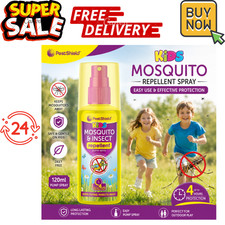 120ml Children's Mosquito Repellent Spray – Easy Use & 4 Hours of Protection Baby Mosquito Repellent Spray price