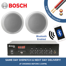 Bosch Bluetooth Music System for Cafe, Restaurant, Shop - Amp + Ceiling Speakers Music System price