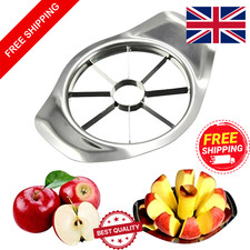 APPLE WEDGER SLICER CUTTER CORER DIVIDER PEELER STAINLESS STEEL UK SELLER Slicers price