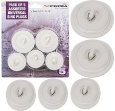 QUALITY UNIVERSAL SINK & BATH PLUG Basin Kitchen Bathroom Replacement Self-Park Sinks price