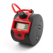 Office Handheld 5 Digits LCD Display Tally Click Pull Counter Black Red Office Counter price