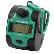 Office Table Handheld 5 Digit Numbers LCD Display Tally Click Counter Seagreen Office Counter price