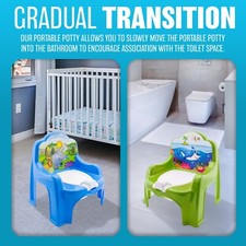 BABY POTTY TOILET TRAINING SEAT CHAIR TODDLER ANIMALS INFANTS REMOVABLE LID NEW Baby Potty Chair price