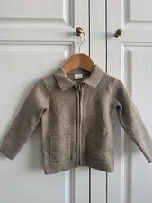 Next Baby Knitted Cardigan Zip Size 9-12 Month Baby Cardigan price