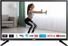 New t4tec British Design 32" Smart HD TV. LED Display Monitor TT3225US (Seald) Display TVs price